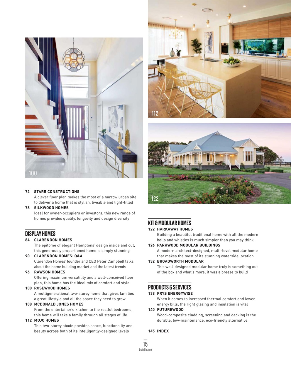 Build Home Preview Pages