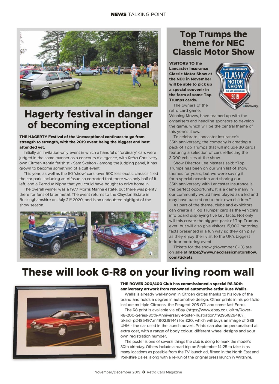 Retro Cars Preview Pages
