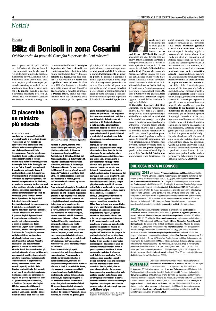 Il Giornale Dell’Arte Preview Pages