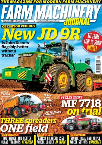 Farm Machinery Journal issue September 2017