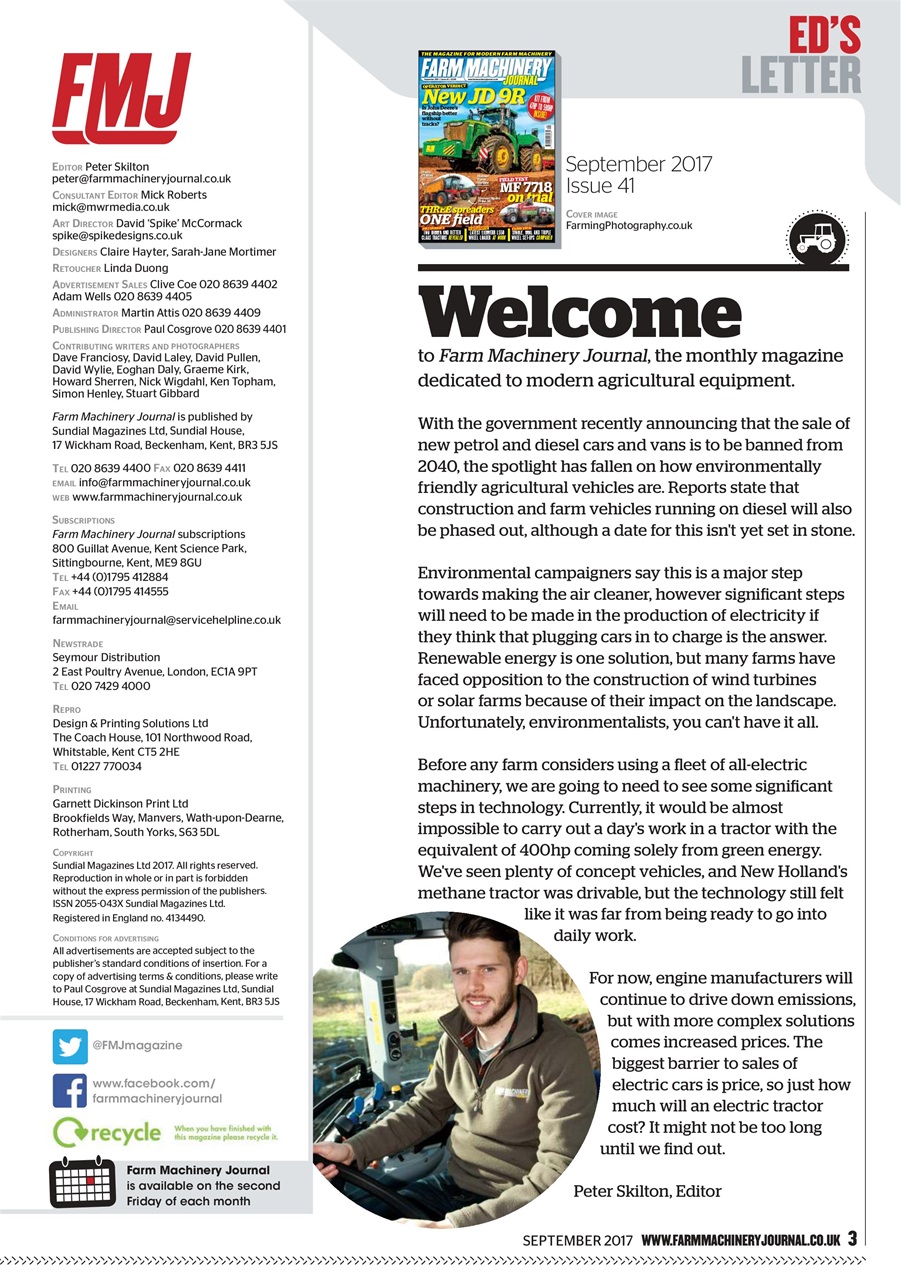 Farm Machinery Journal Preview Pages