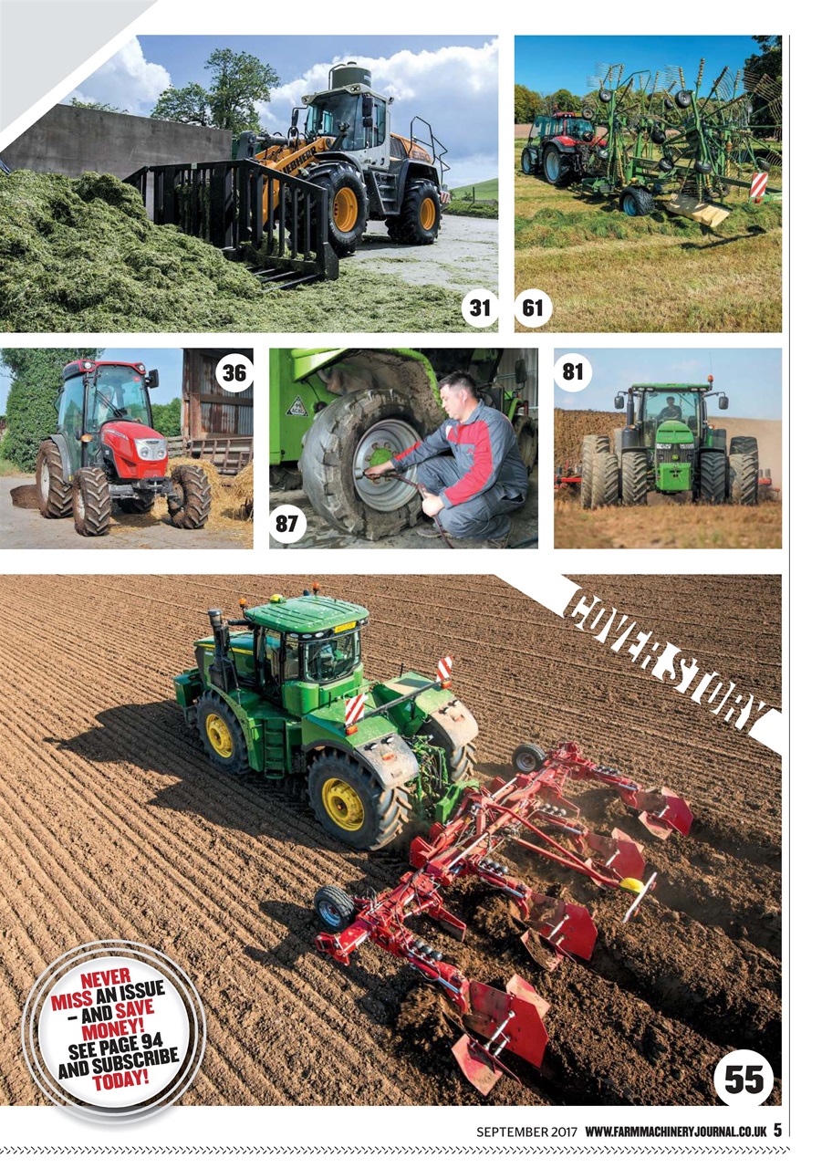 Farm Machinery Journal Preview Pages