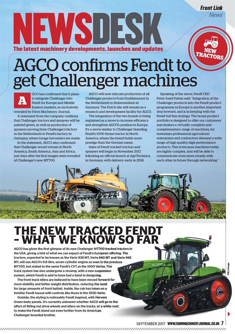 Farm Machinery Journal Preview Pages