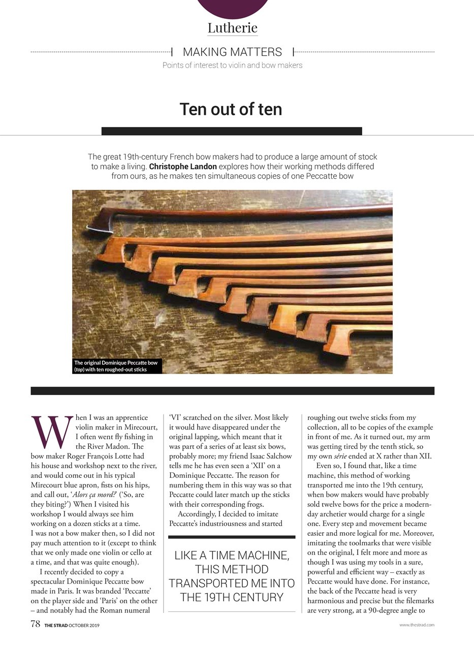 The Strad Preview Pages