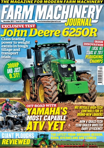 Farm Machinery Journal issue December 2017