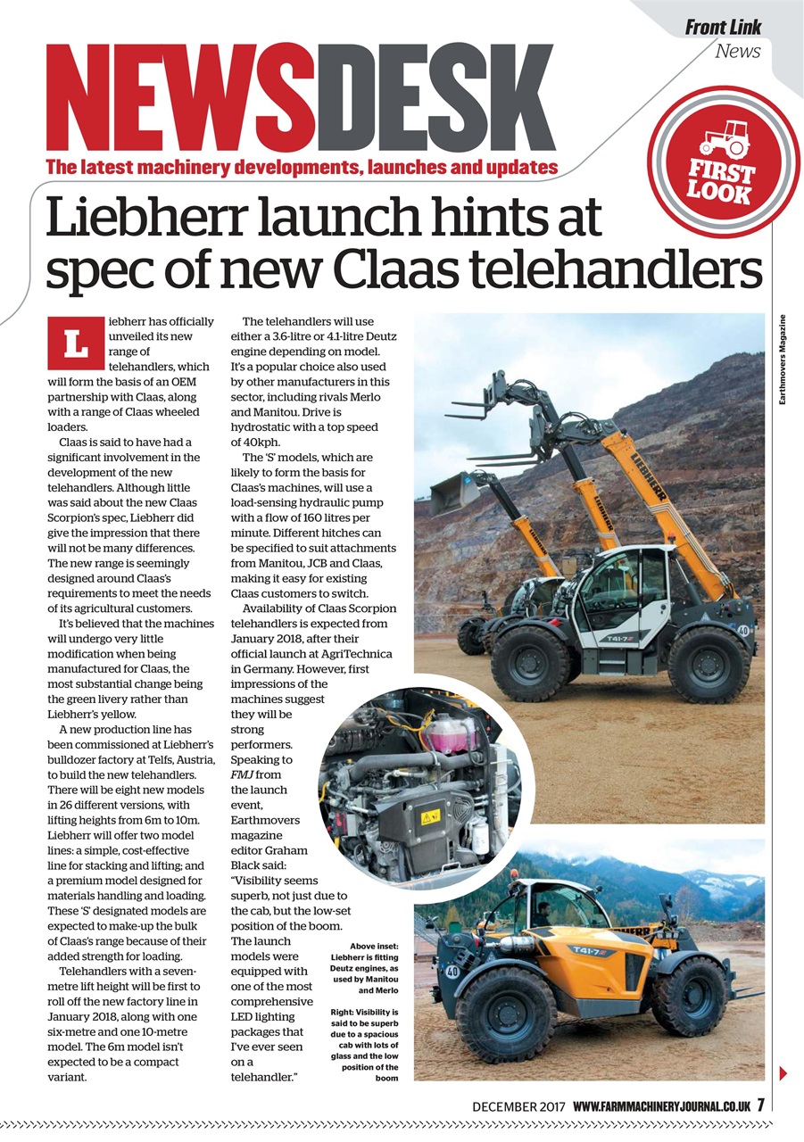 Farm Machinery Journal Preview Pages