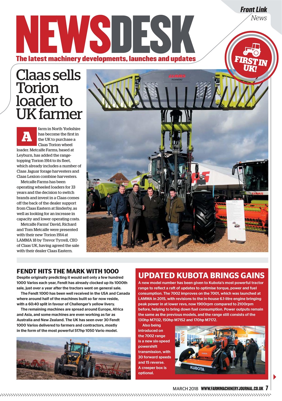 Farm Machinery Journal Preview Pages