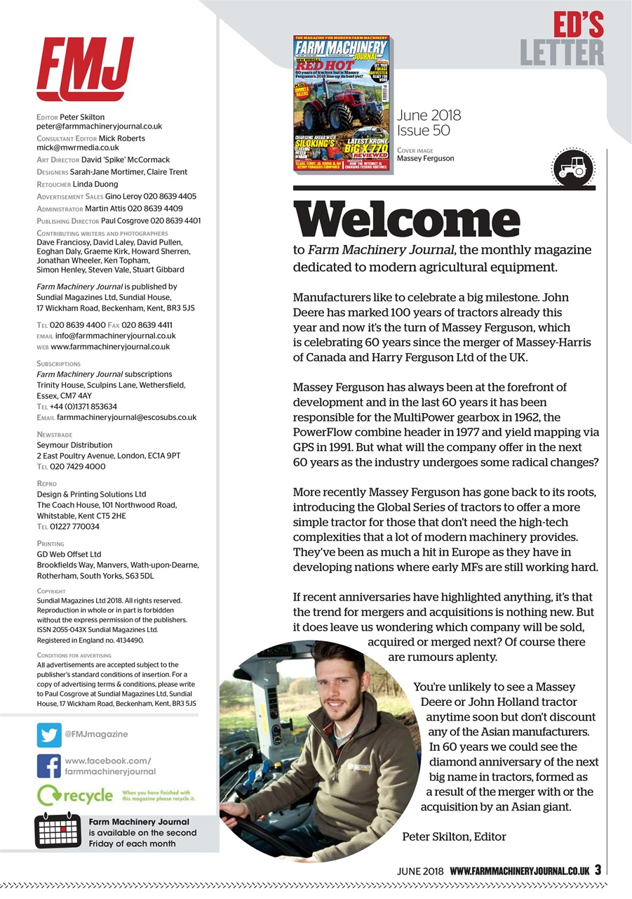 Farm Machinery Journal Preview Pages