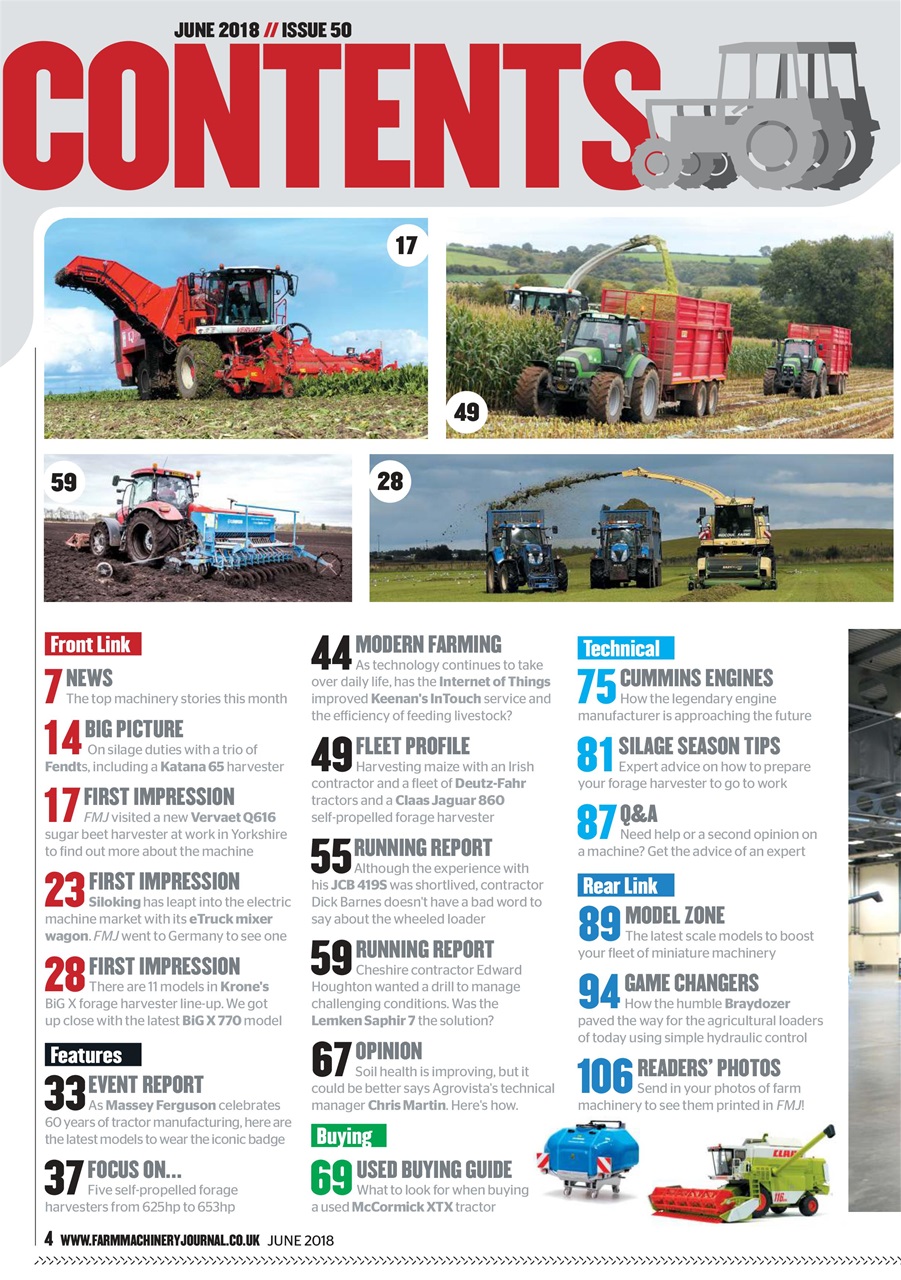 Farm Machinery Journal Preview Pages