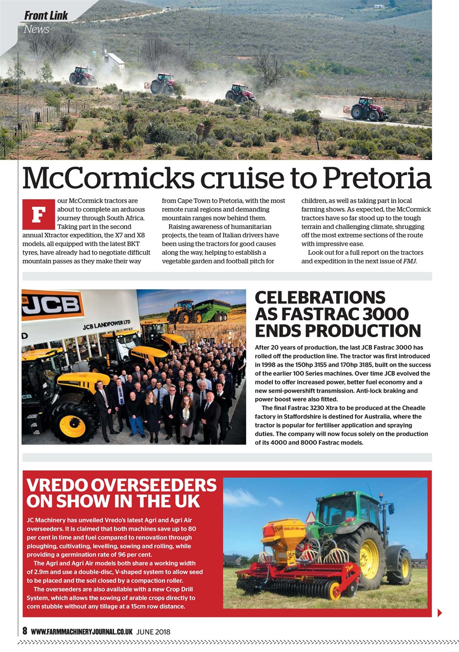 Farm Machinery Journal Preview Pages