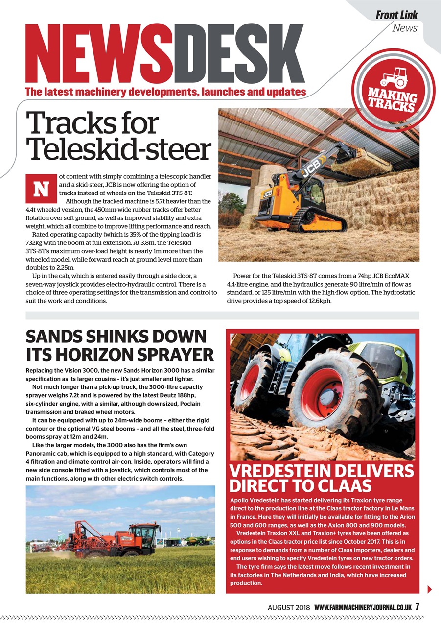 Farm Machinery Journal Preview Pages