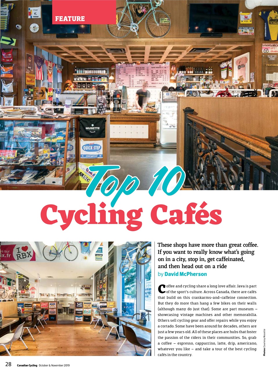 Canadian Cycling Magazine Preview Pages