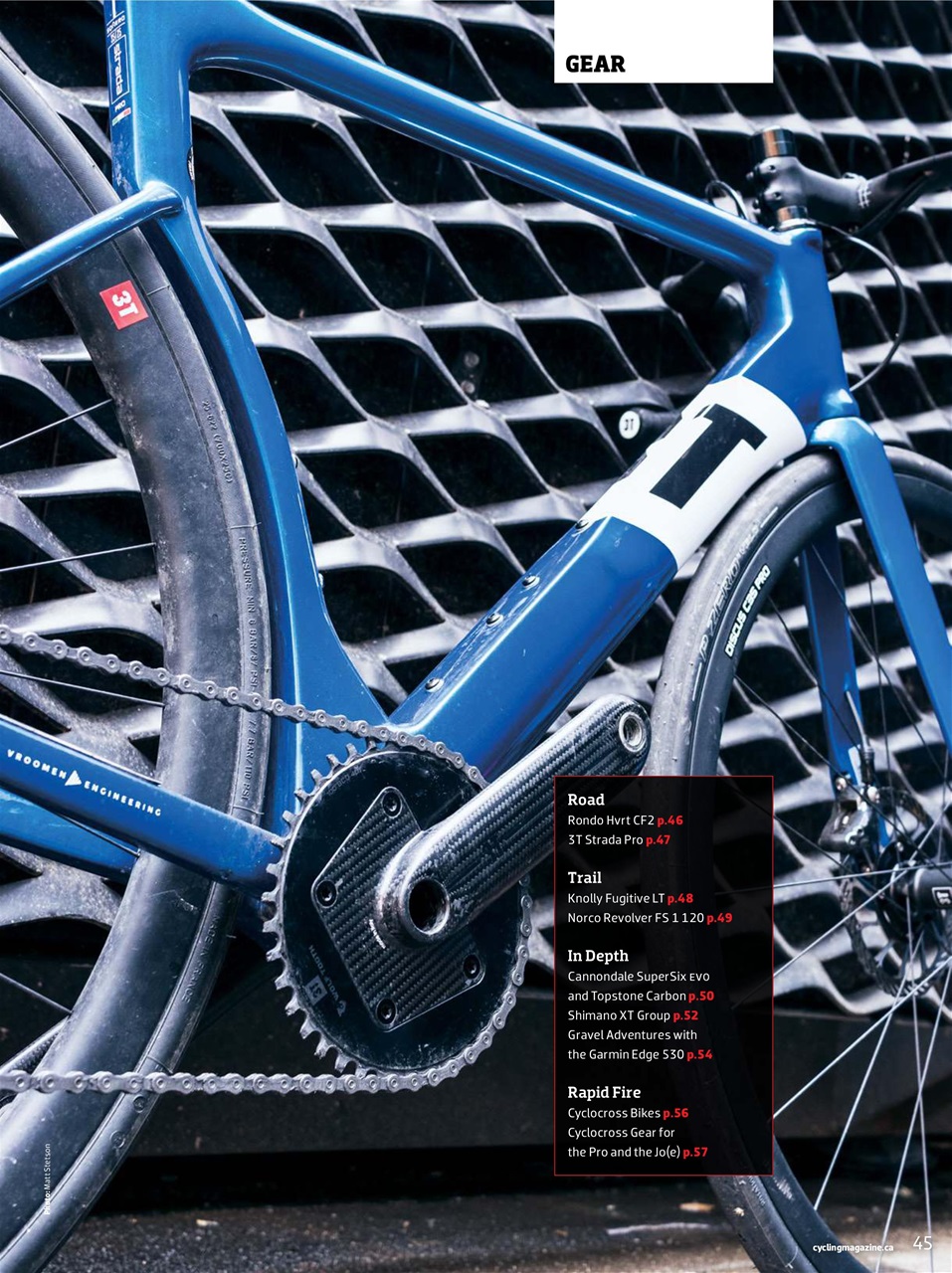 Canadian Cycling Magazine Preview Pages