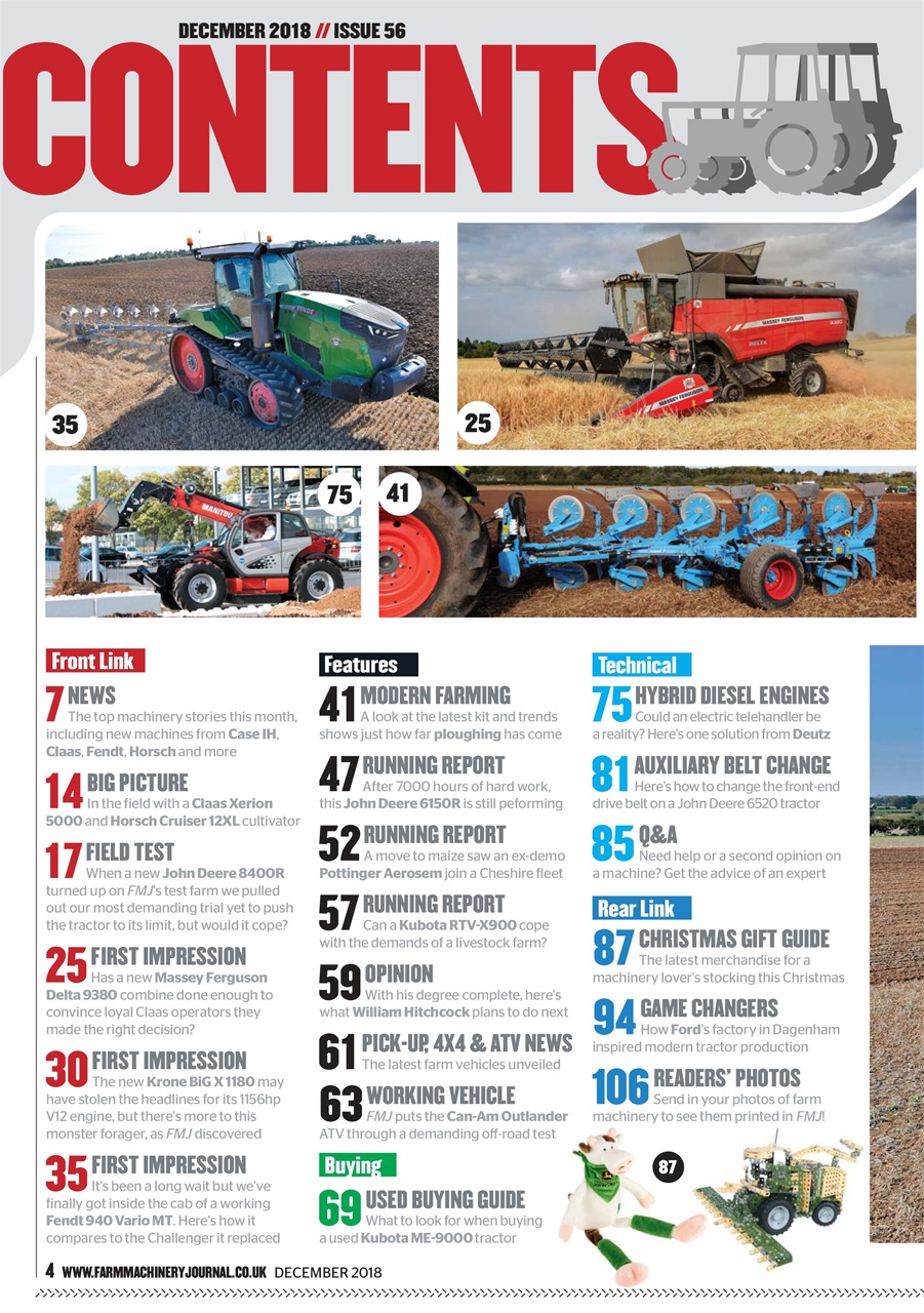 Farm Machinery Journal Preview Pages