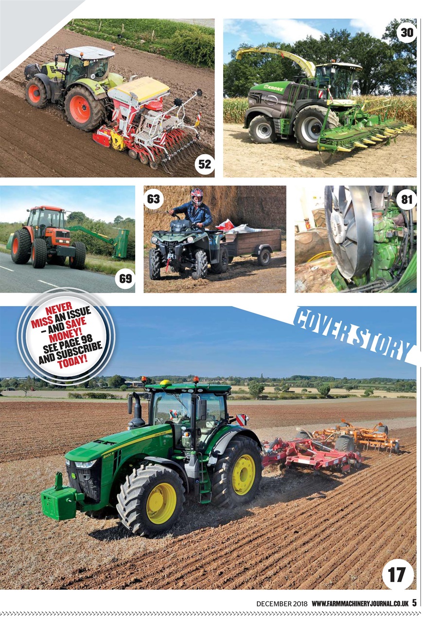 Farm Machinery Journal Preview Pages