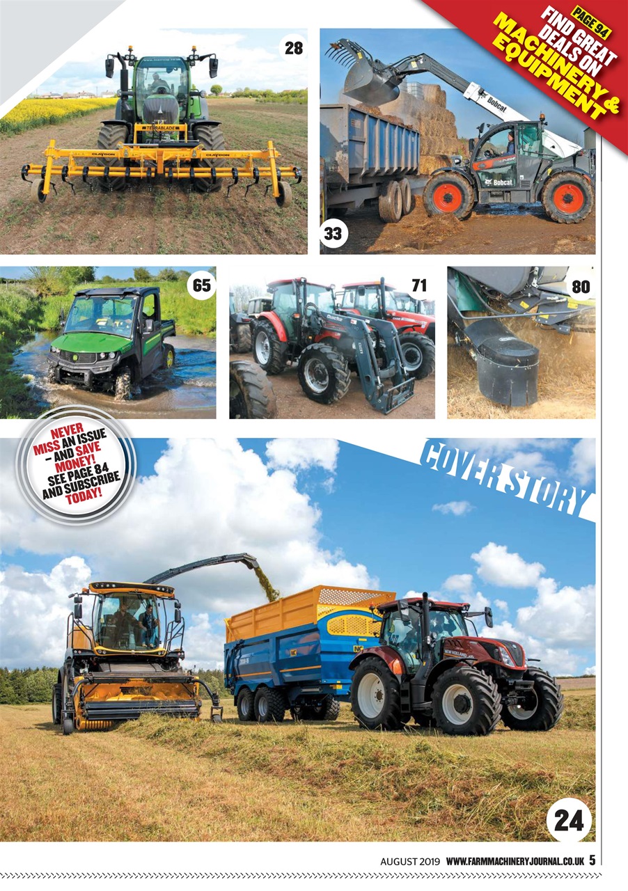Farm Machinery Journal Preview Pages