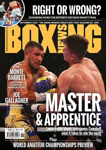 Boxing News issue 03-Sep
