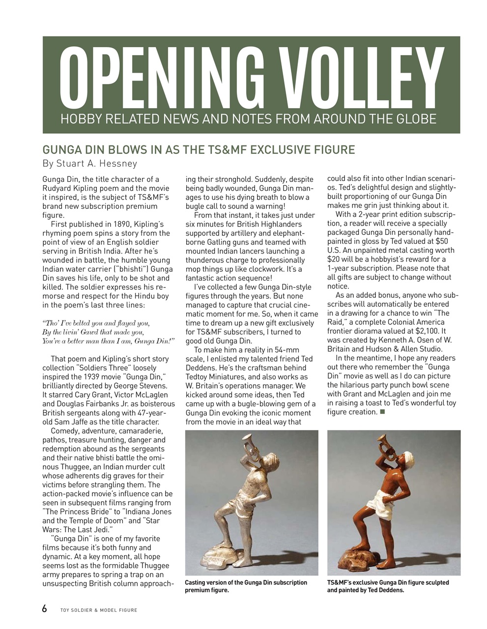 Toy Soldier & Model Figure Preview Pages