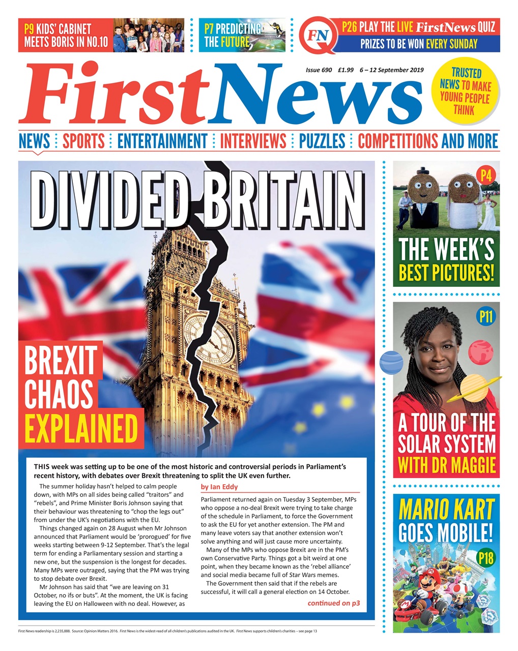First News Preview Pages