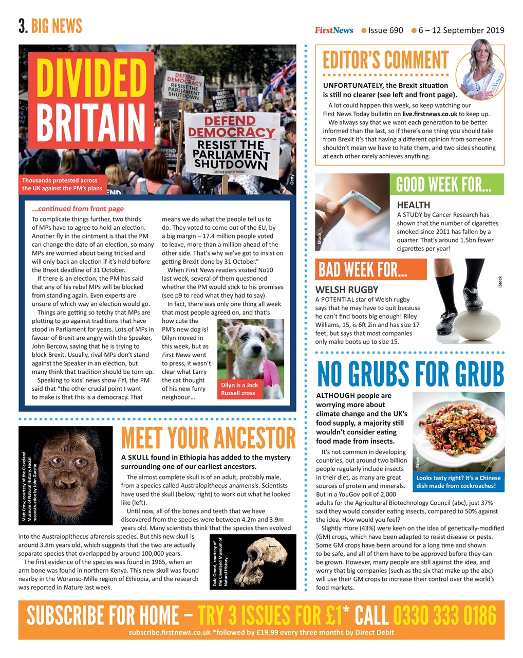 First News Preview Pages