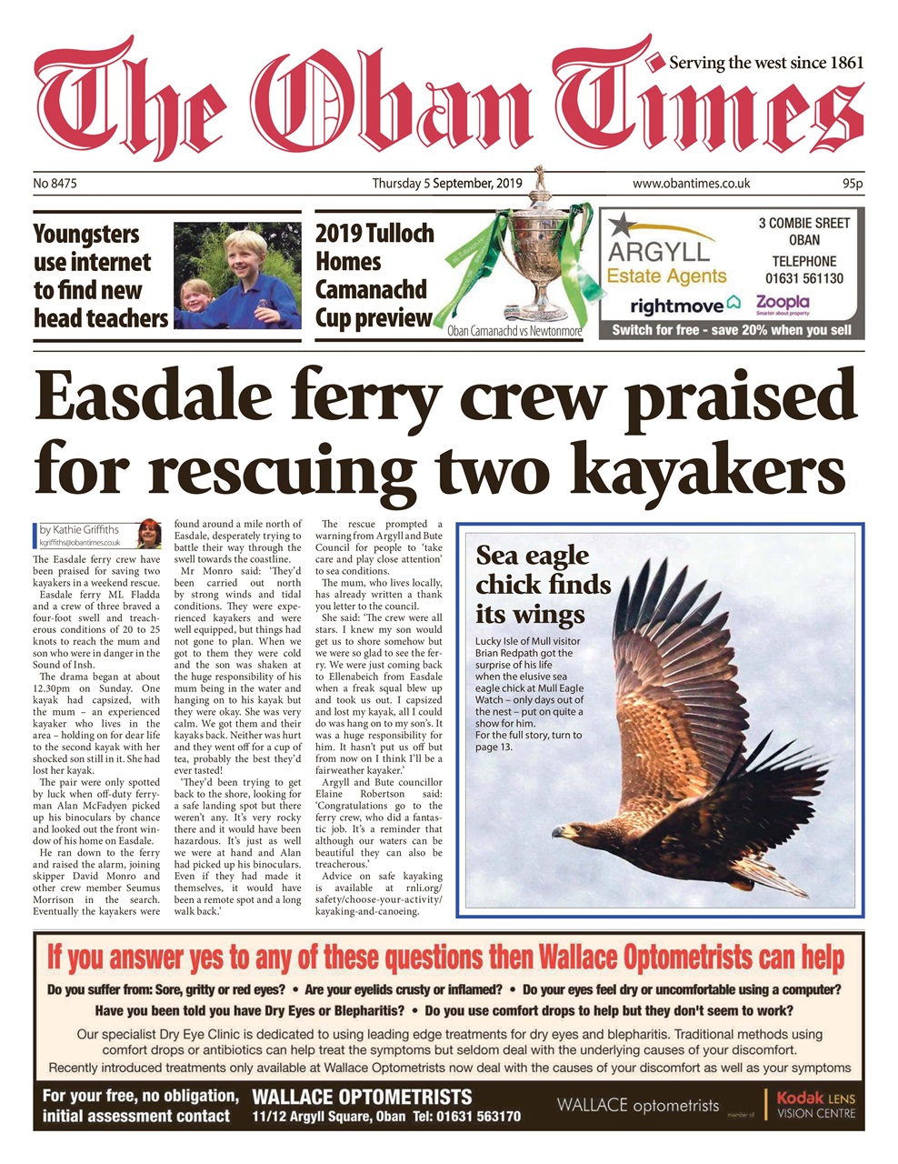 The Oban Times & Lochaber Times Preview Pages