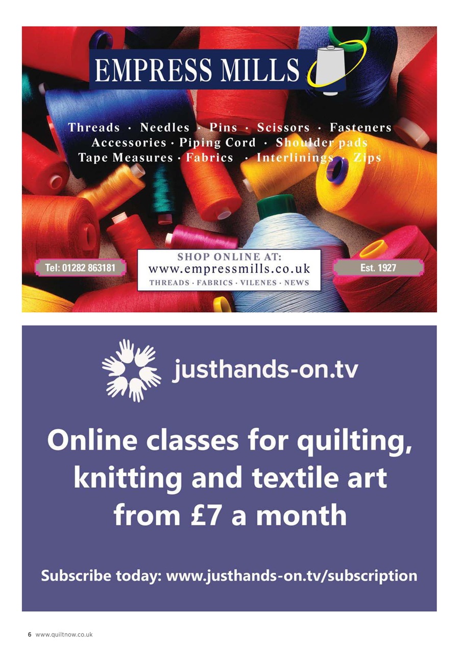 Quilt Now Preview Pages