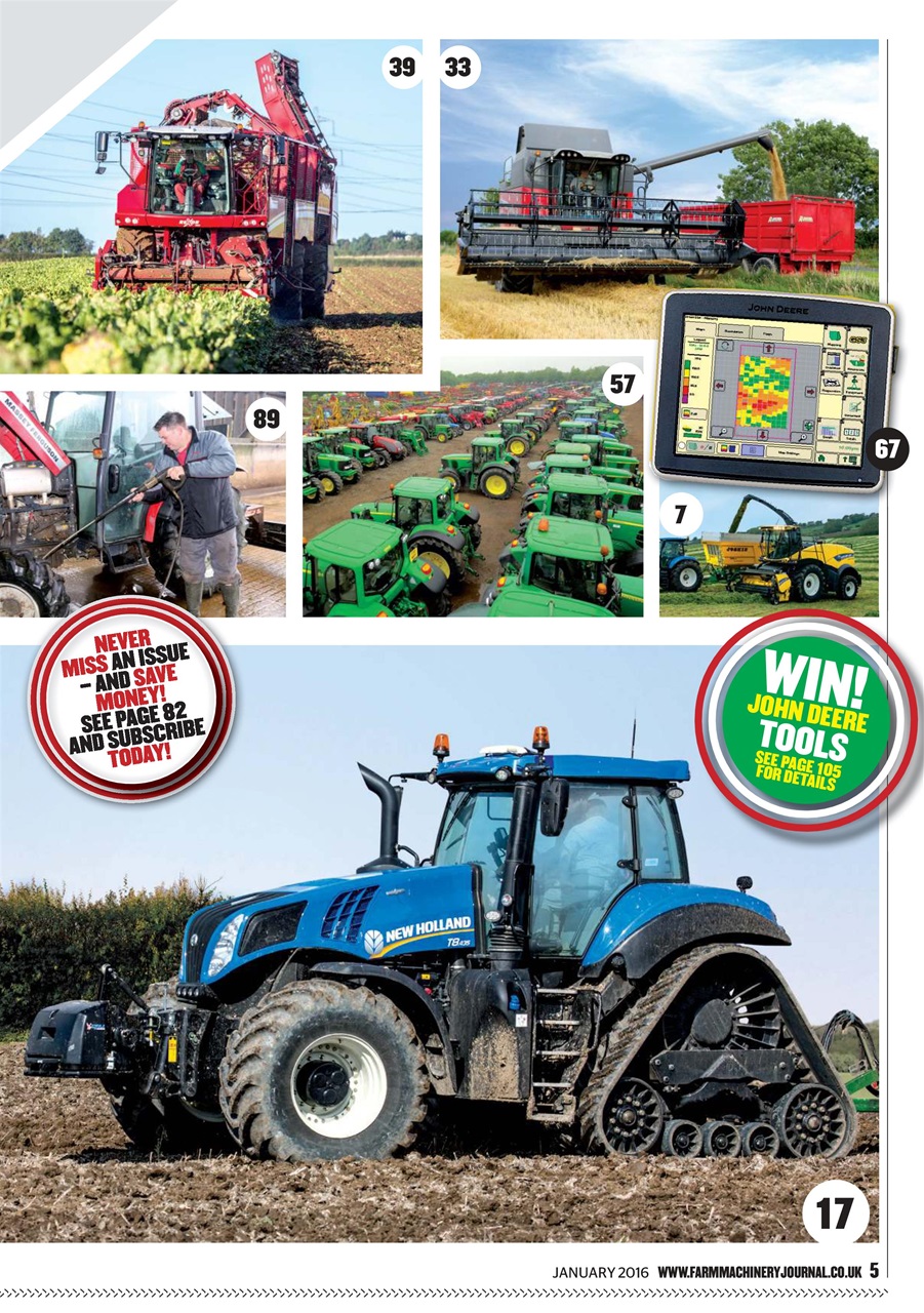 Farm Machinery Journal Preview Pages
