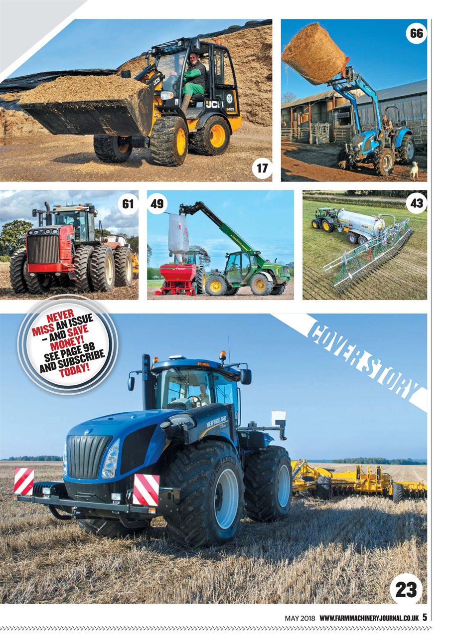 Farm Machinery Journal Preview Pages