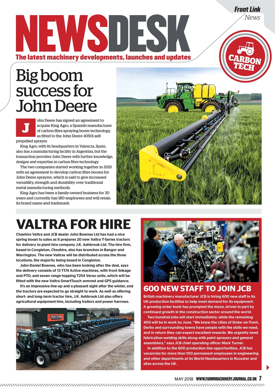 Farm Machinery Journal Preview Pages