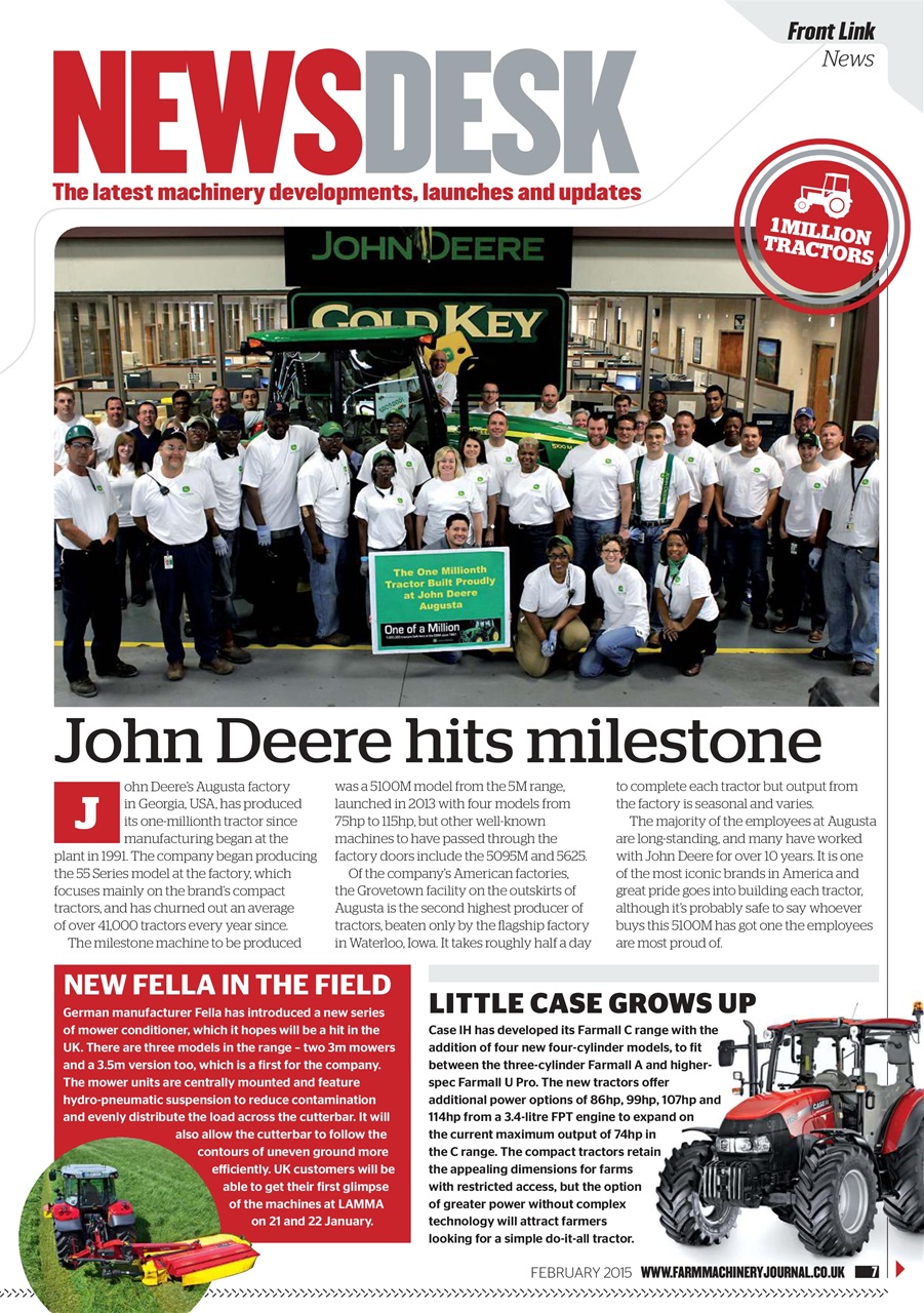 Farm Machinery Journal Preview Pages