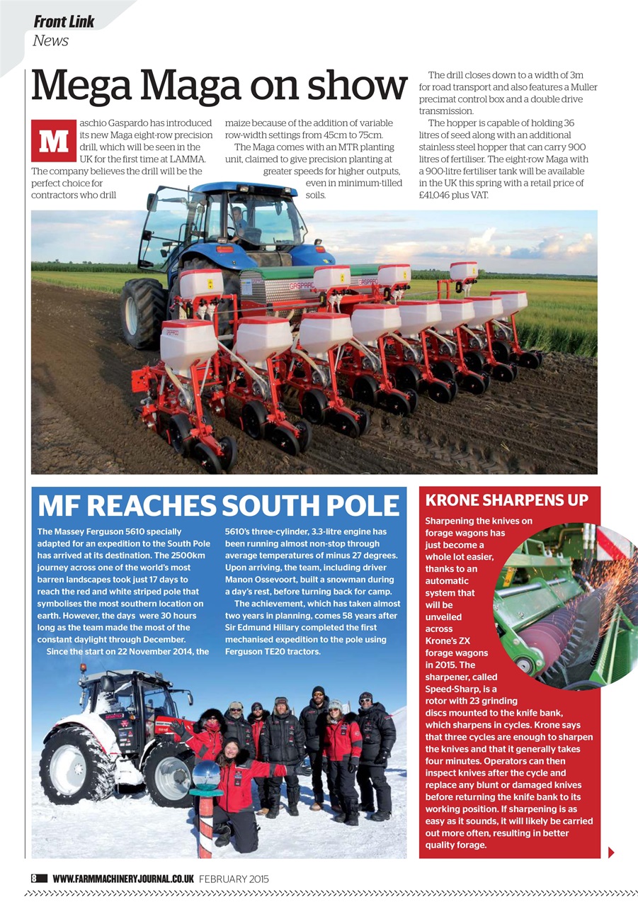 Farm Machinery Journal Preview Pages