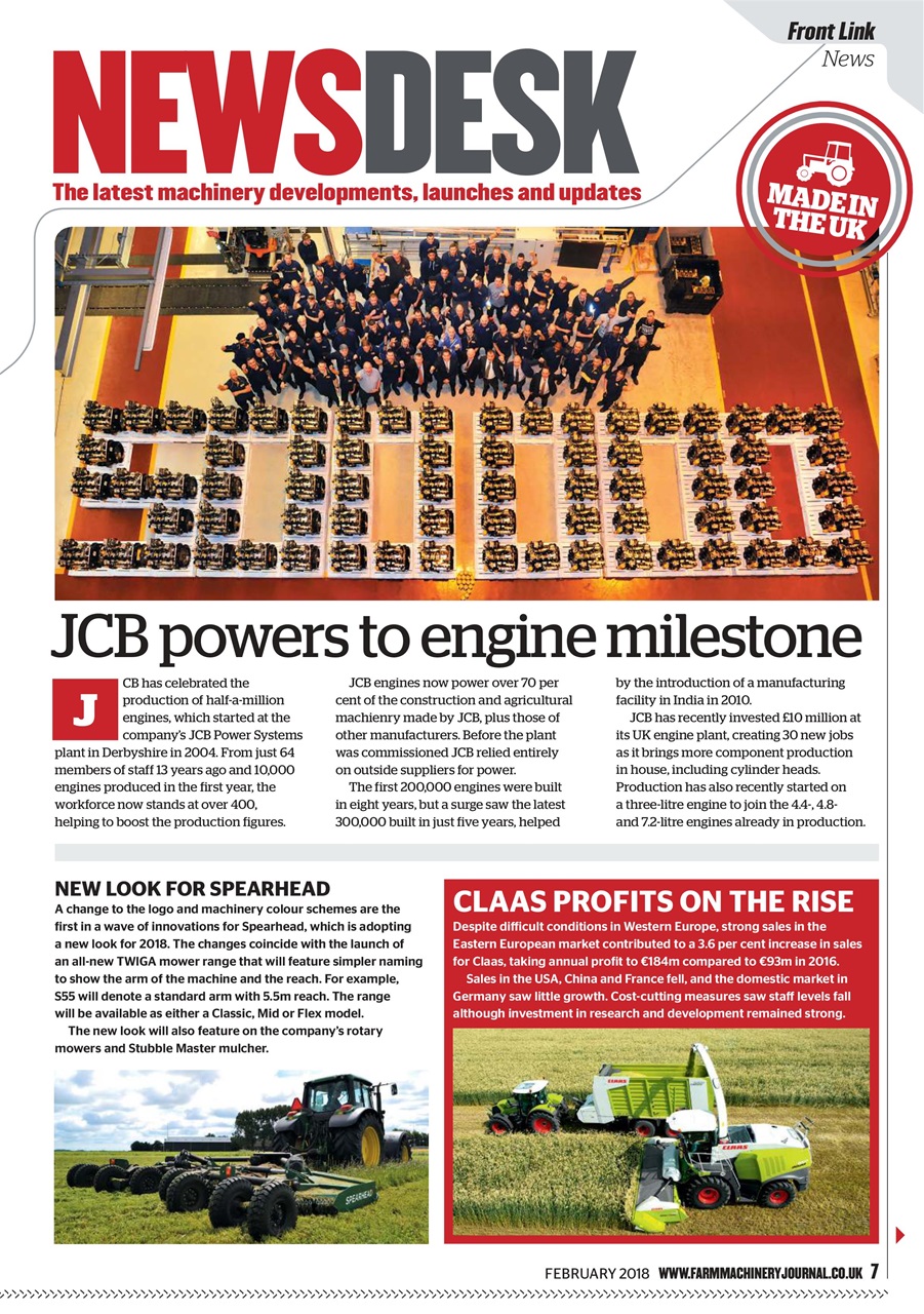 Farm Machinery Journal Preview Pages