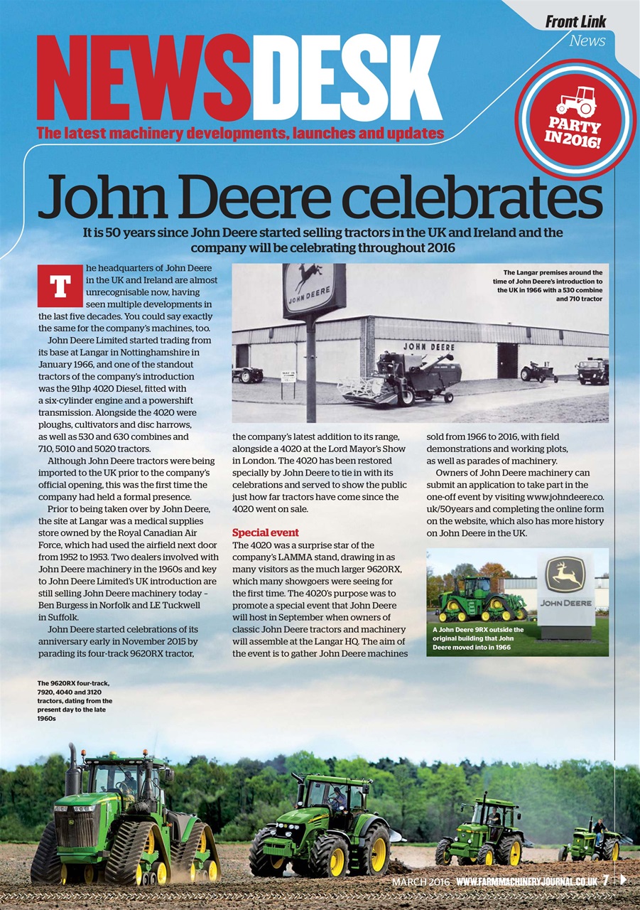 Farm Machinery Journal Preview Pages