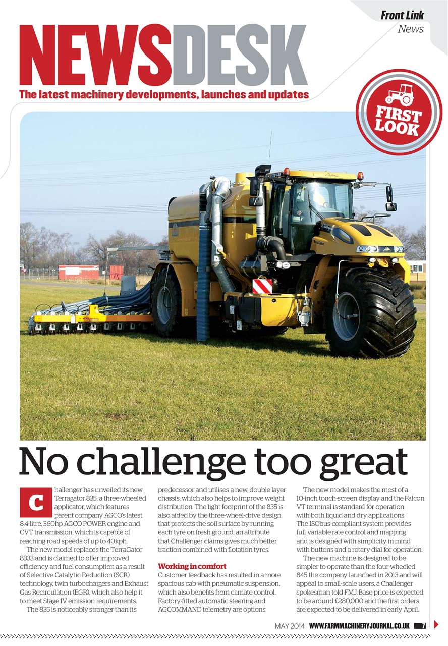 Farm Machinery Journal Preview Pages