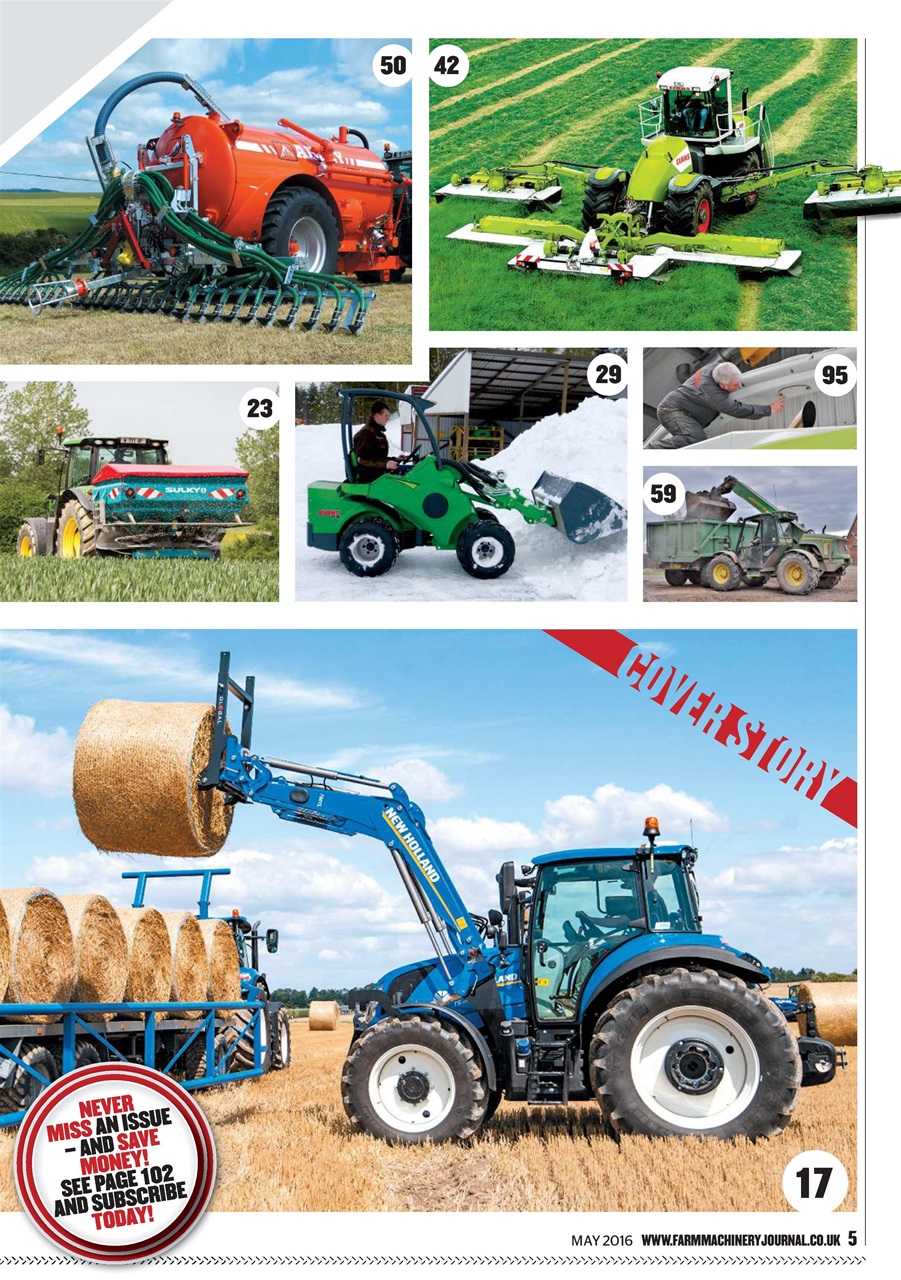 Farm Machinery Journal Preview Pages