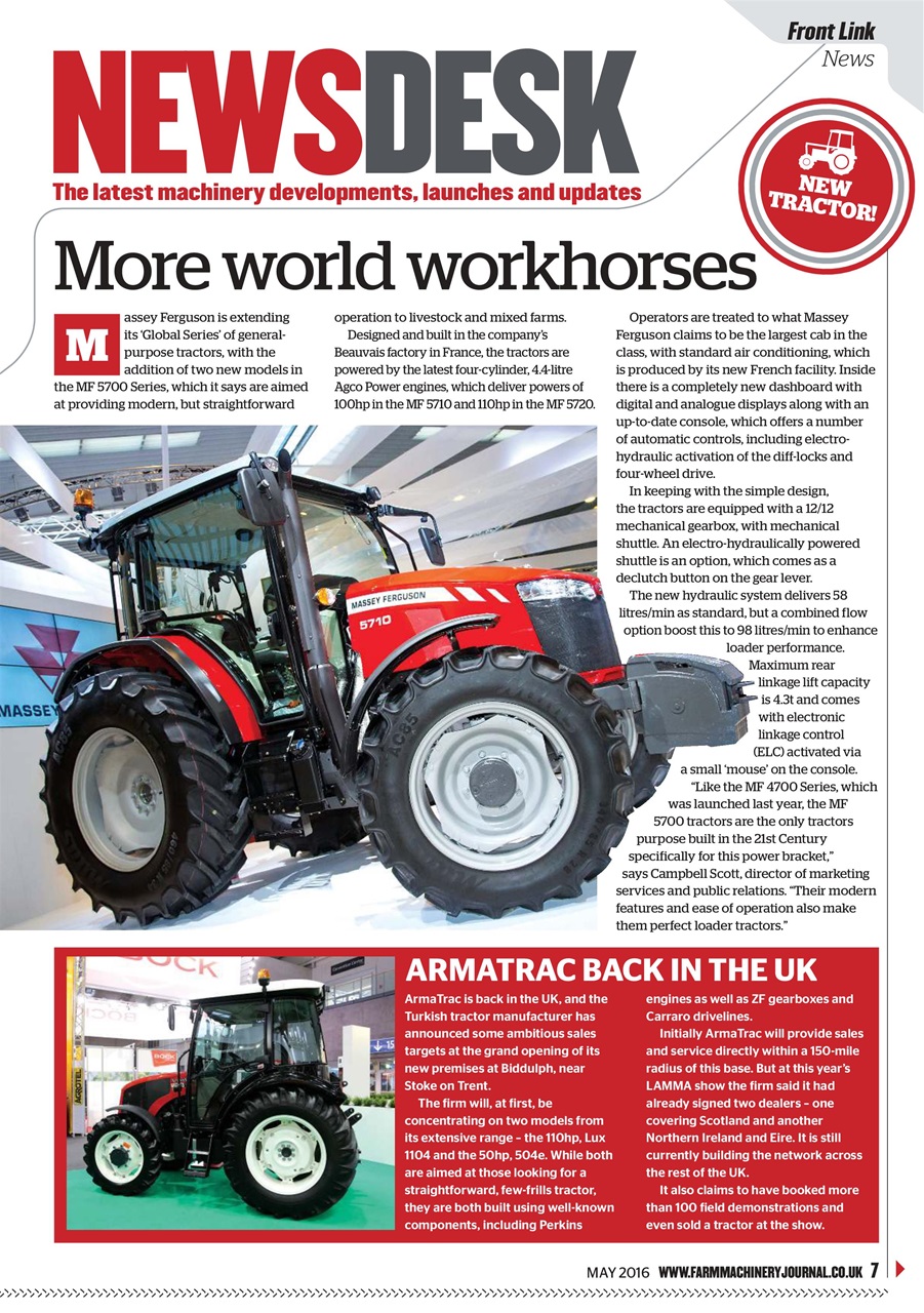 Farm Machinery Journal Preview Pages
