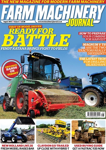 Farm Machinery Journal issue August 2014