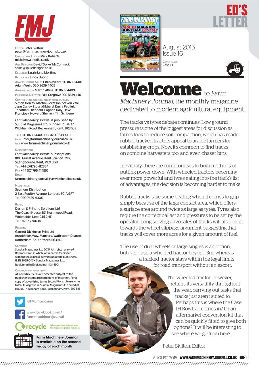 Farm Machinery Journal Preview Pages