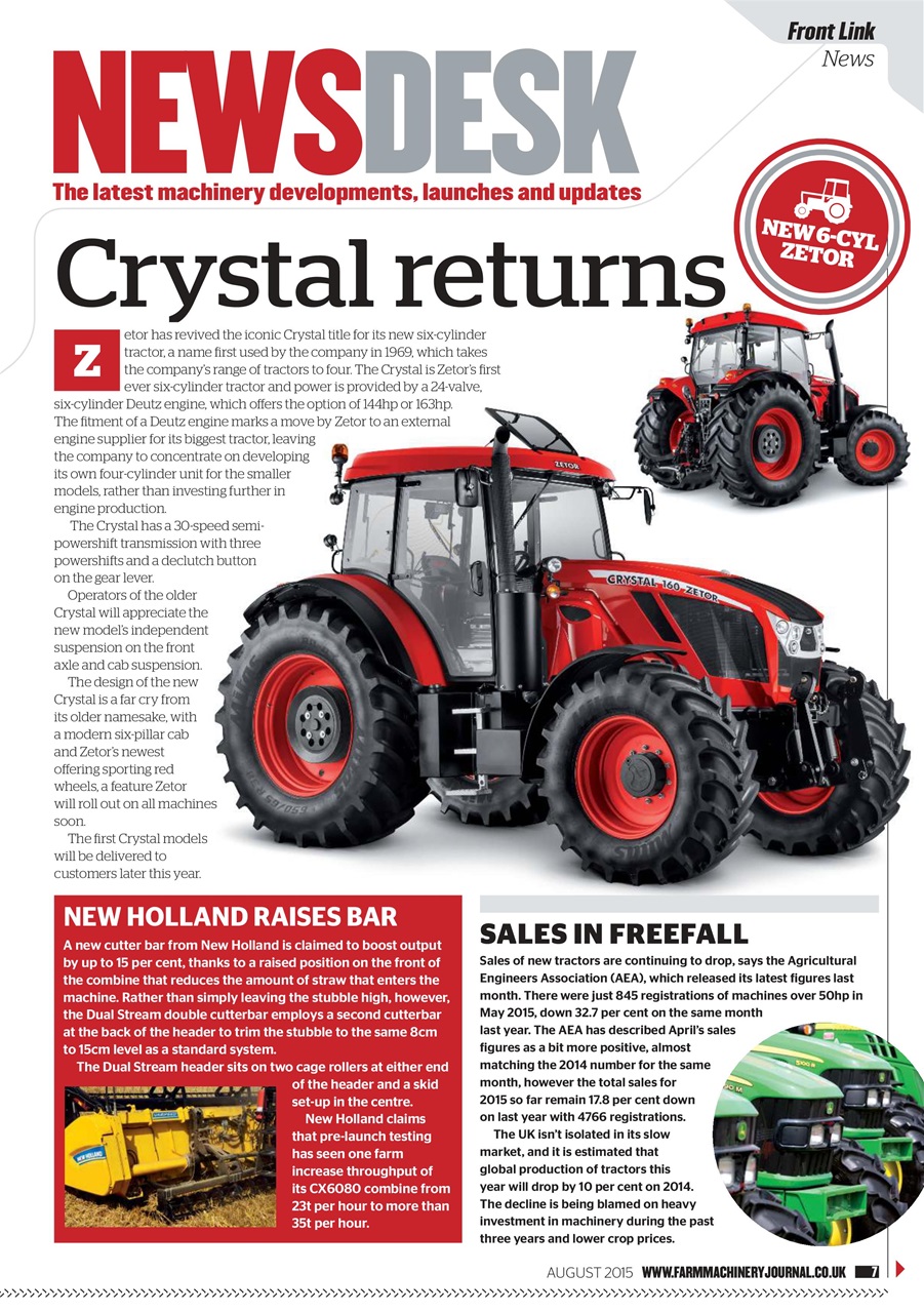 Farm Machinery Journal Preview Pages