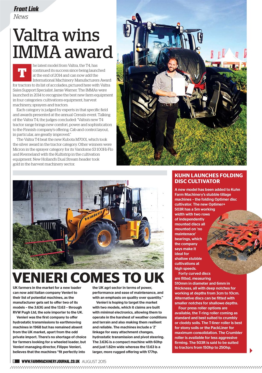 Farm Machinery Journal Preview Pages