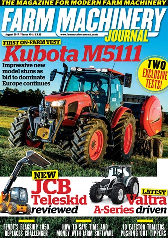 Farm Machinery Journal issue August 2017