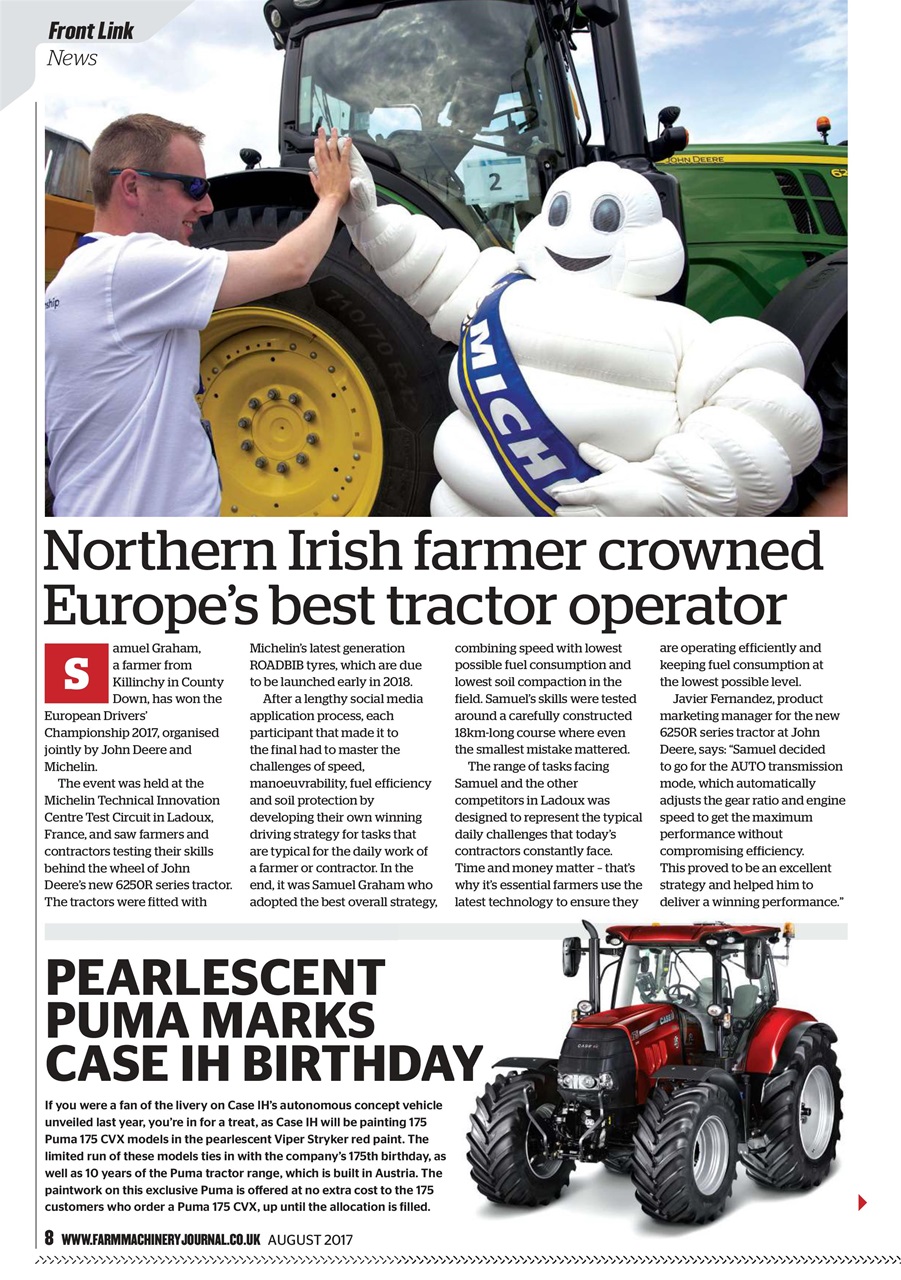 Farm Machinery Journal Preview Pages