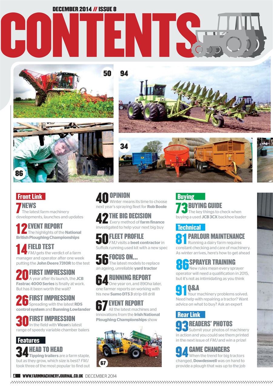 Farm Machinery Journal Preview Pages