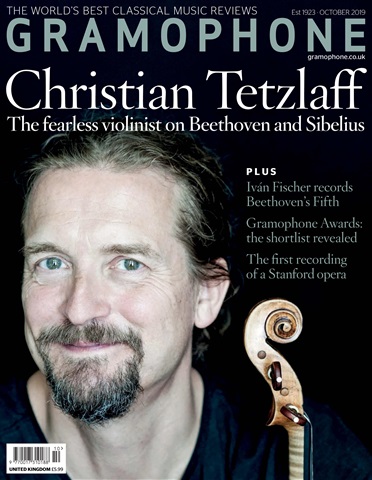 Gramophone issue October 2019