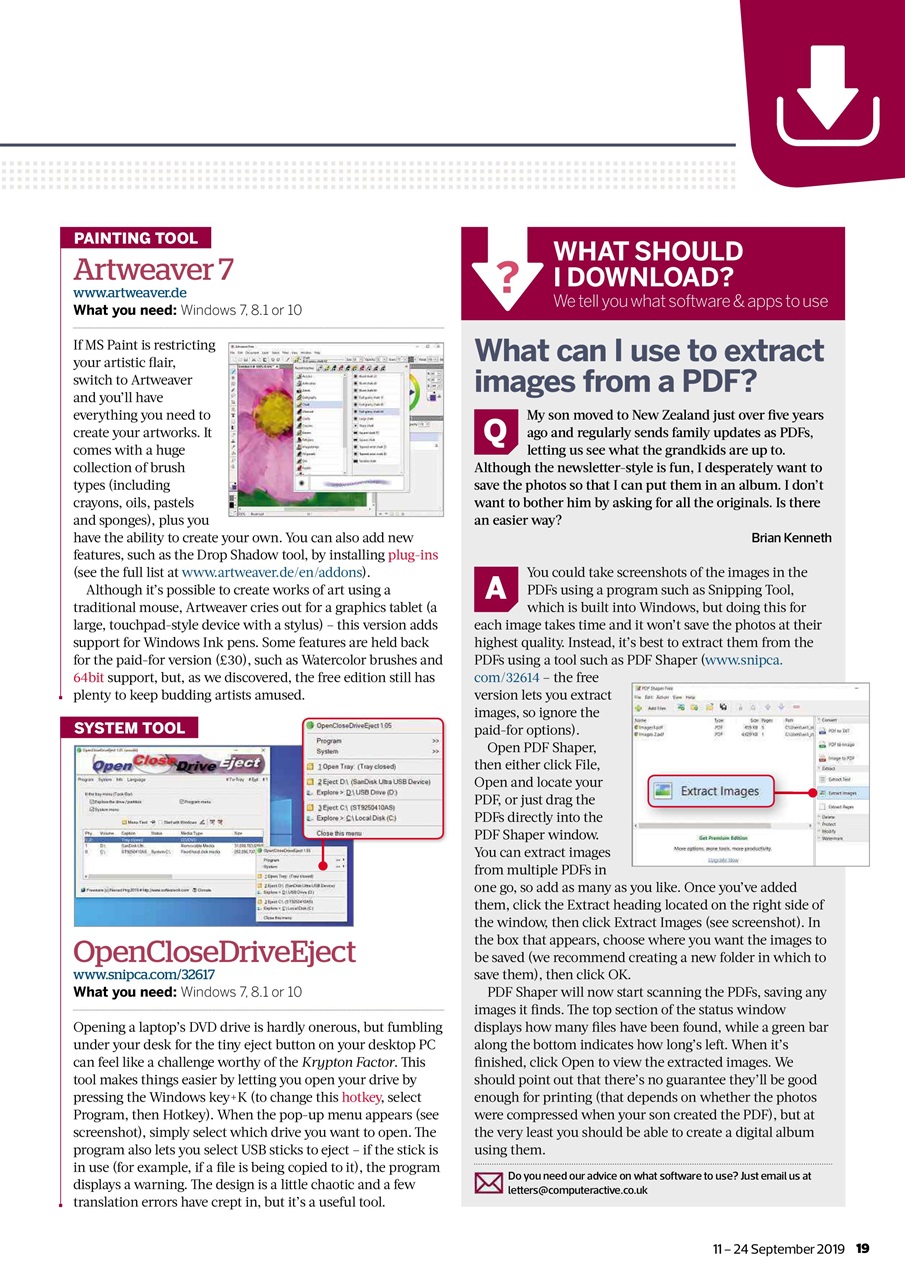 Computer Active Preview Pages