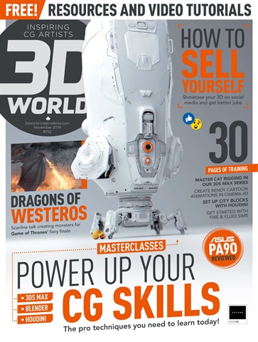 3D World issue November 2019
