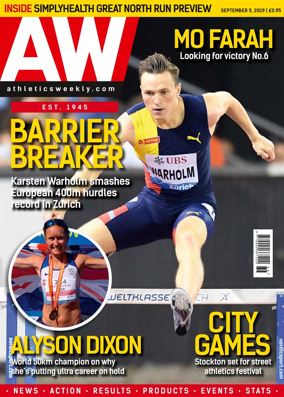 AW – Athletics Weekly Magazine Preview Pages