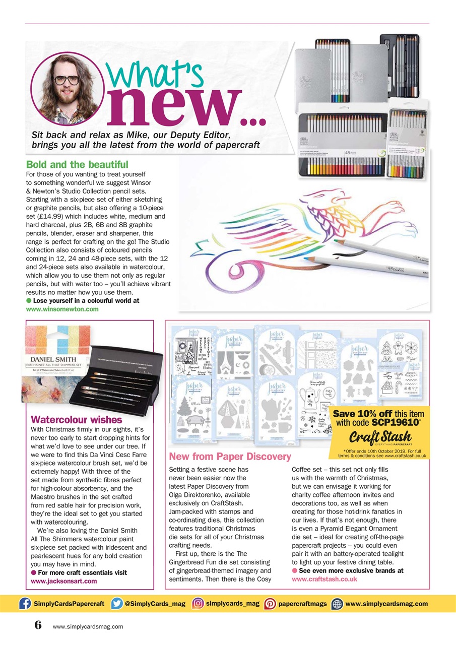 Simply Cards & Papercraft Preview Pages