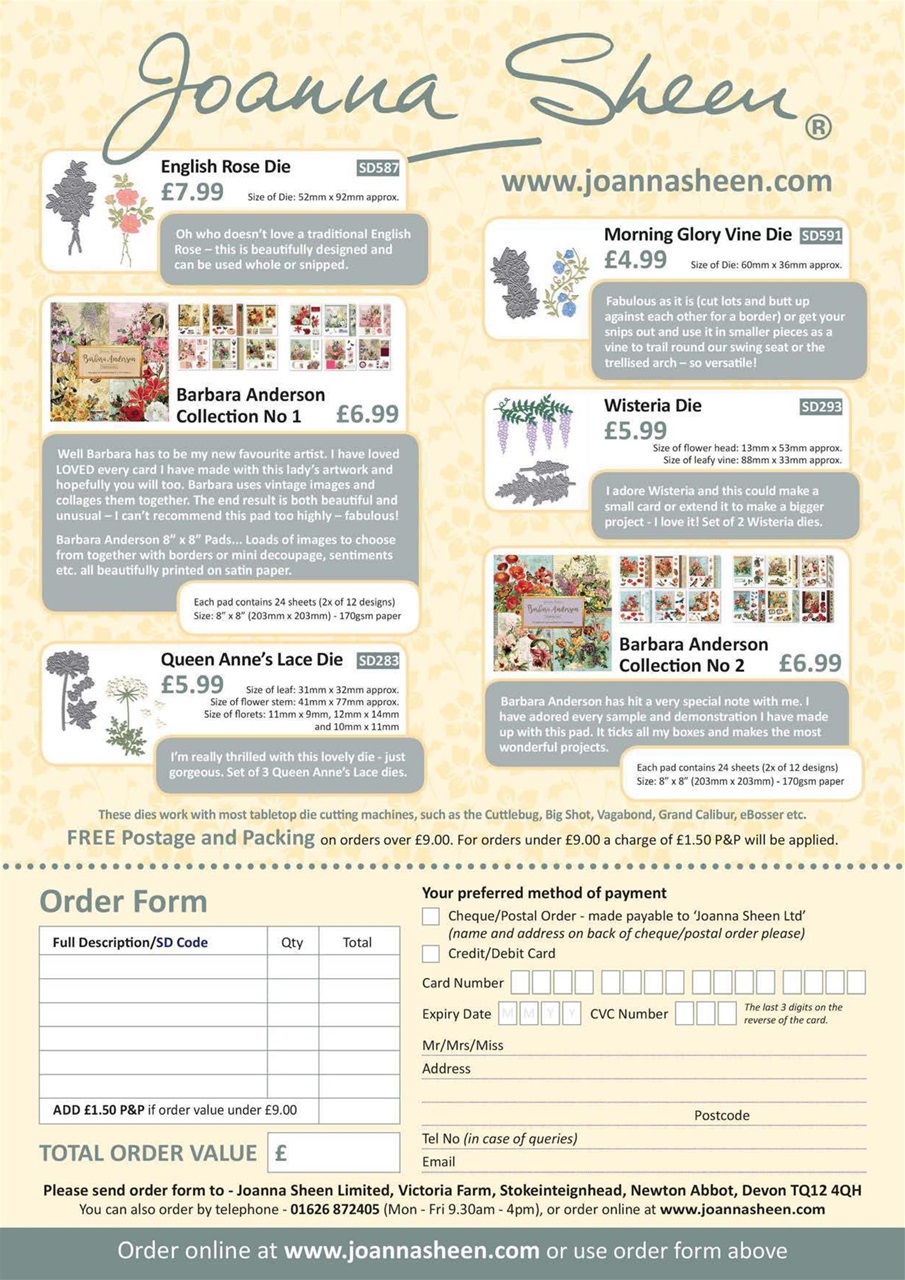 Simply Cards & Papercraft Preview Pages