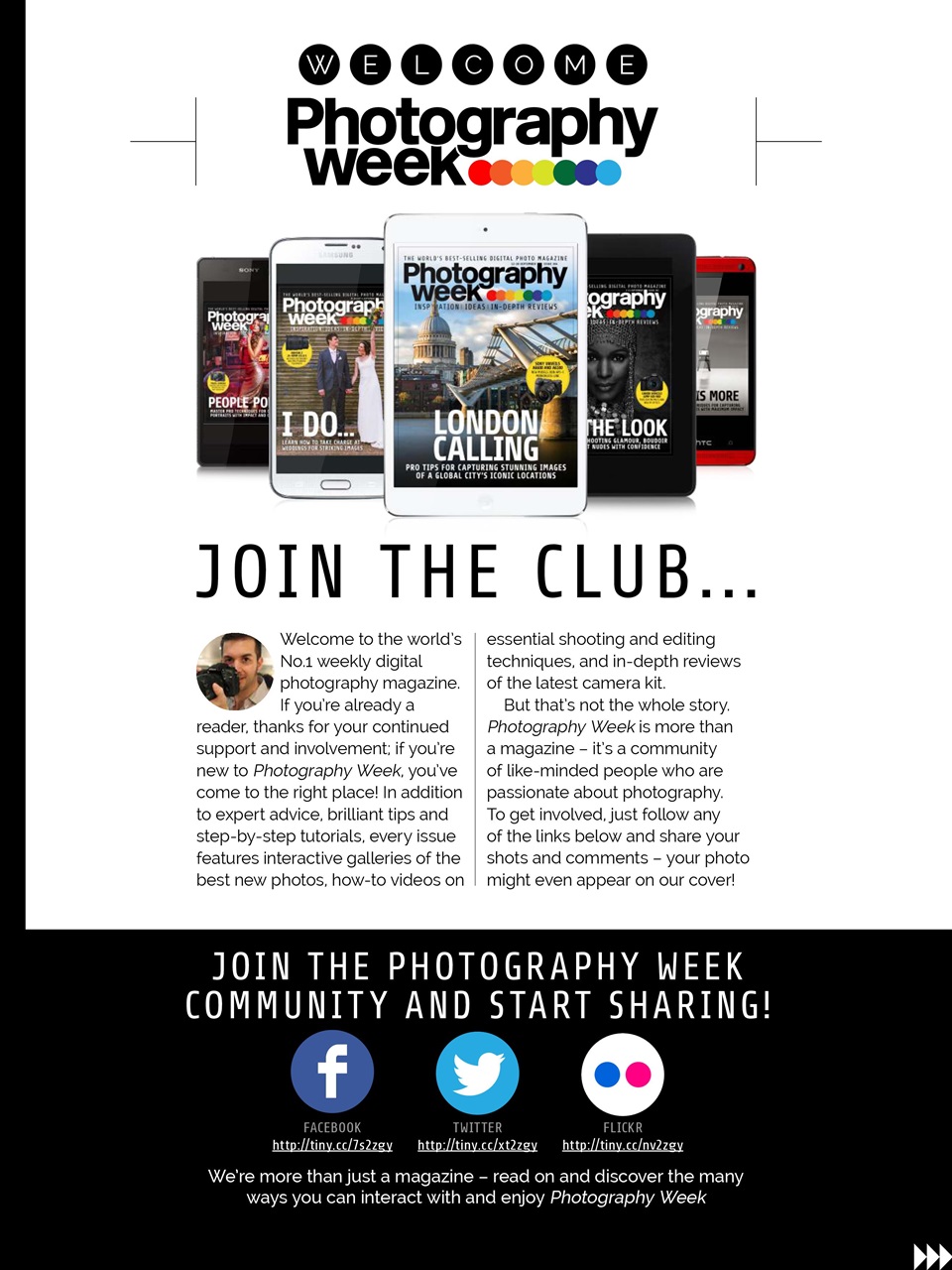 Photography Week Preview Pages